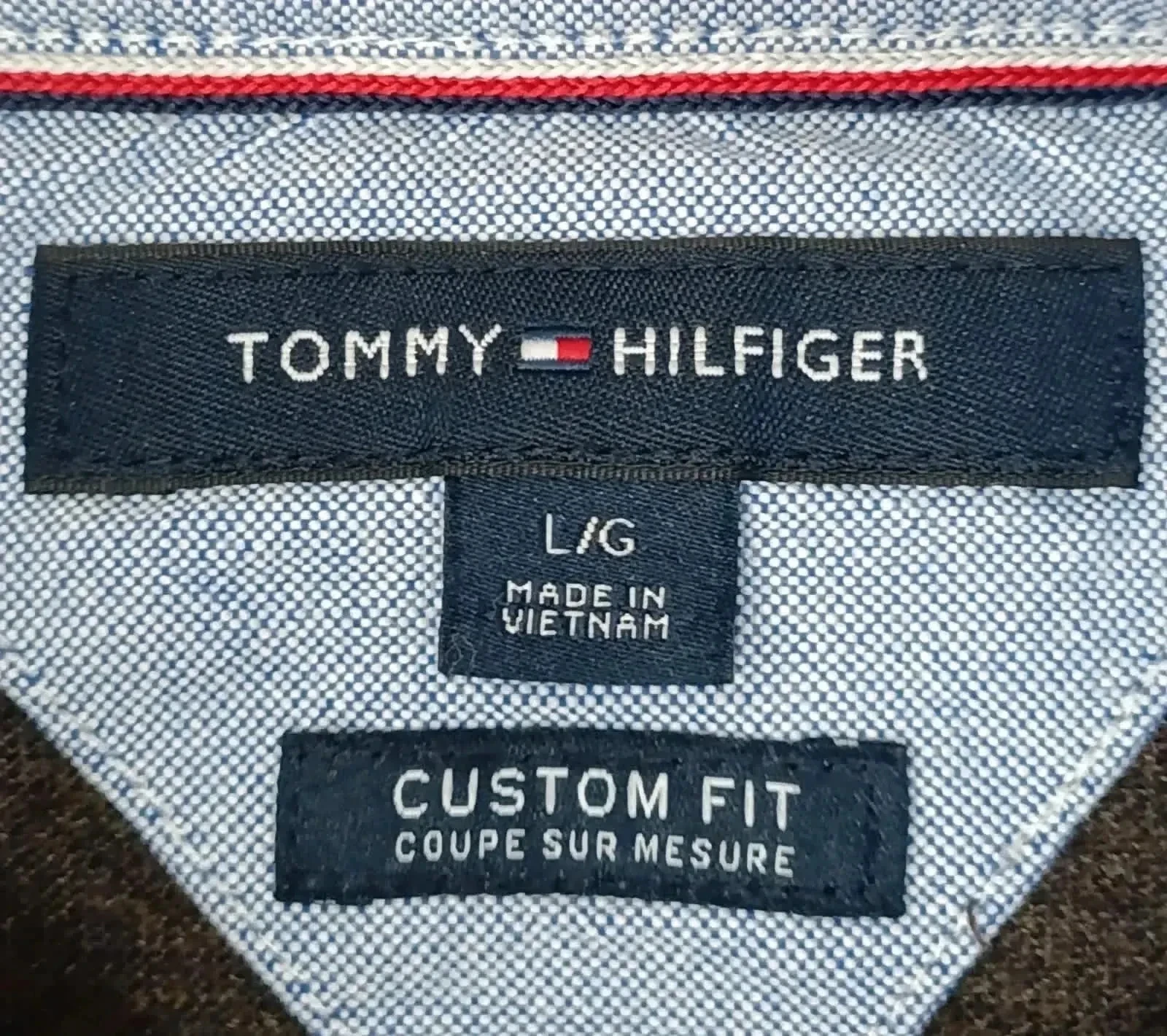Polo Tommy Hilfiger marrom mescla Tamanho L – photo 5